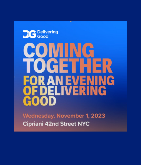 An Evening of Delivering Good | November 1, 2023