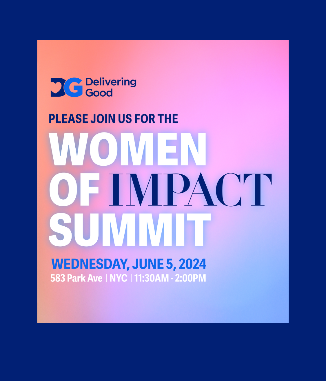 Women of Impact Summit | June 5, 2024